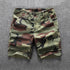 Fashion Men's Camo Durable Summer Cargo Shorts