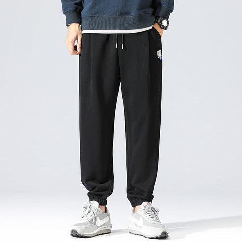 Fashion Plus Size Men's Casual Harem Pants Drawstring Joggers