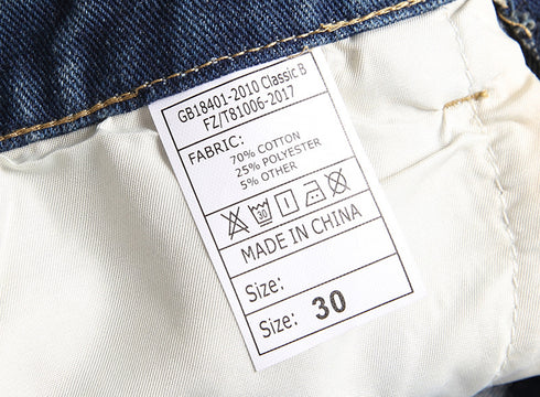 Fashion Men's Jean Shorts Mid Waisted Men's Ripped Jeans Shorts