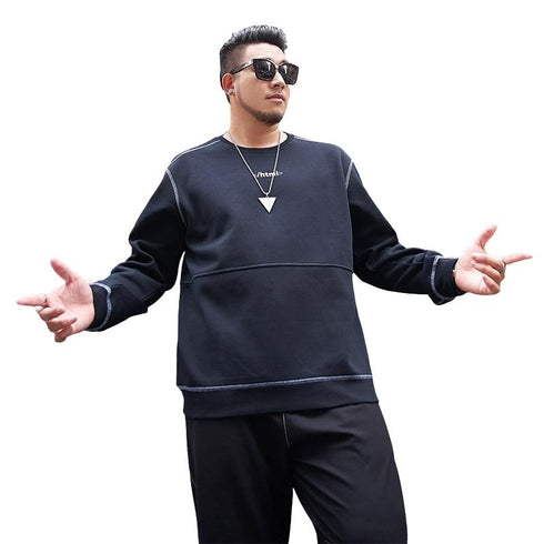 Fashion Men's Long Sleeve Hip Hop Plus Size Sweatshirts