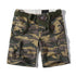 Fashion Men's Loose Camo Cargo Shorts with Belt