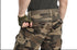 Fashion Men's Loose Camo Cargo Shorts with Belt
