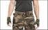 Fashion Men's Loose Camo Cargo Shorts with Belt