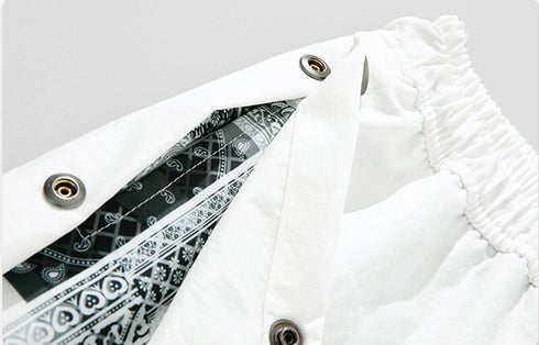 Fashion Men's Outdoor Leisure Sports Shorts with Drawstring