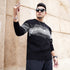 Fashion Men's Stylish Knitted Pullover Plus Size Sweater