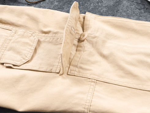 Fashion Mens Joggers Classic Fit Outdoor Cargo Pants