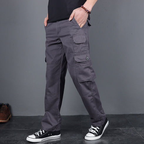 Fashion Mens Joggers Classic Fit Outdoor Cargo Pants