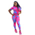 Fashion Print Casual Women's Two Piece Outfits