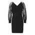 Fashion Women's Hip Wrap V Neck Sweater Dress