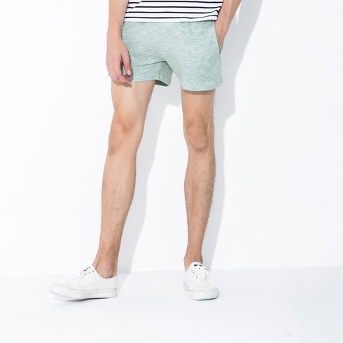 Fashionable Men's Running Shorts with Elastic Waistband