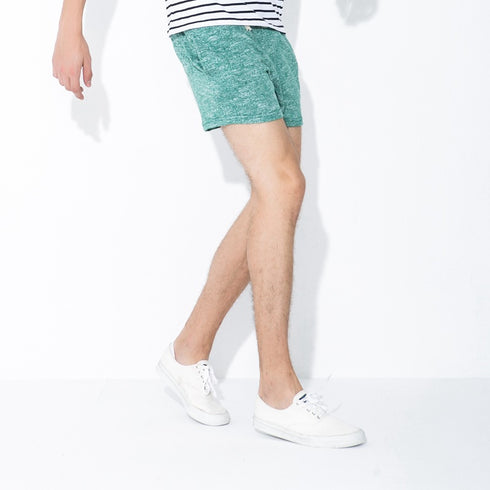 Fashionable Men's Running Shorts with Elastic Waistband