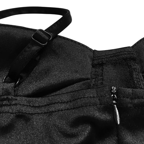 Fashionable Women's Spaghetti Strap Bodycon Slit Dresses