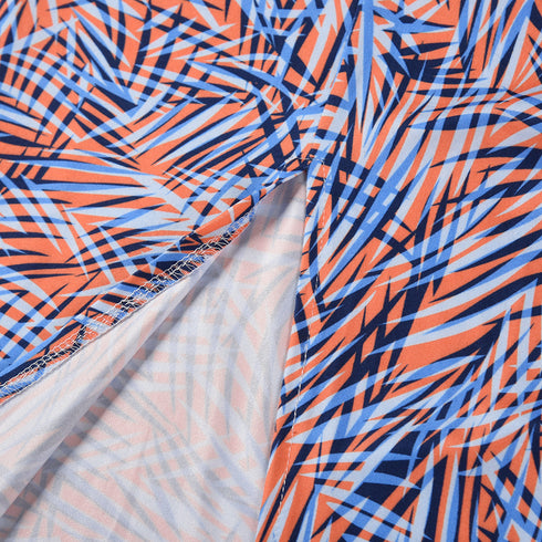 Fit Slim Slit Back Strap Long Dress for Women