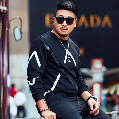 Fleece Big & Tall Men's Crewneck Plus Size Sweatshirts