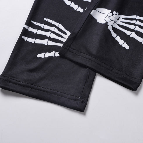 Halloween Party Women's Printed Two Piece Outfits