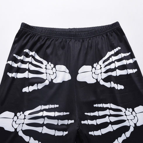 Halloween Party Women's Printed Two Piece Outfits