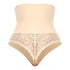 High Waist Tummy Control Butt Lifters Lace Panties for Women