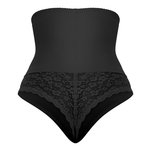 High Waist Tummy Control Butt Lifters Lace Panties for Women