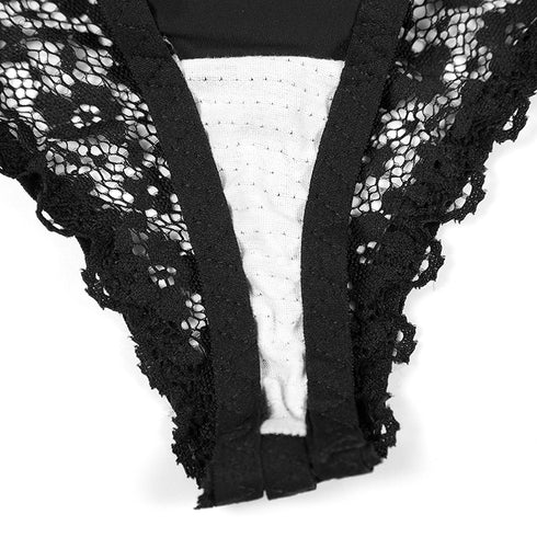 High Waist Tummy Control Butt Lifters Lace Panties for Women