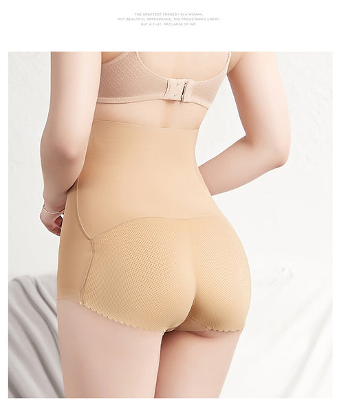 High Waist Women's Hip Pads Butt Lifter Briefs Shapewear