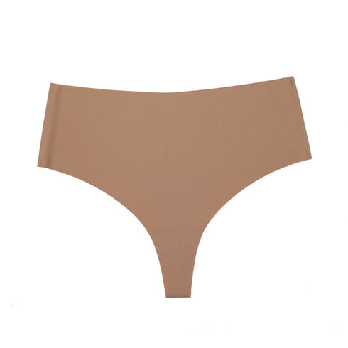 High Waisted Breathable Underpants Women's Thong Panties