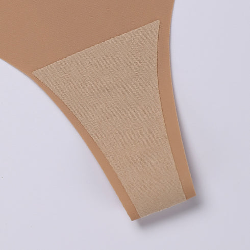 High Waisted Breathable Underpants Women's Thong Panties