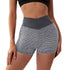 High Waisted Lift the Hips Yoga Fitness Shorts for Women