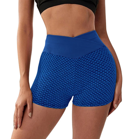 High Waisted Lift the Hips Yoga Fitness Shorts for Women