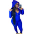 Hooded Zip Up Sportswear Women's Two Piece Outfits