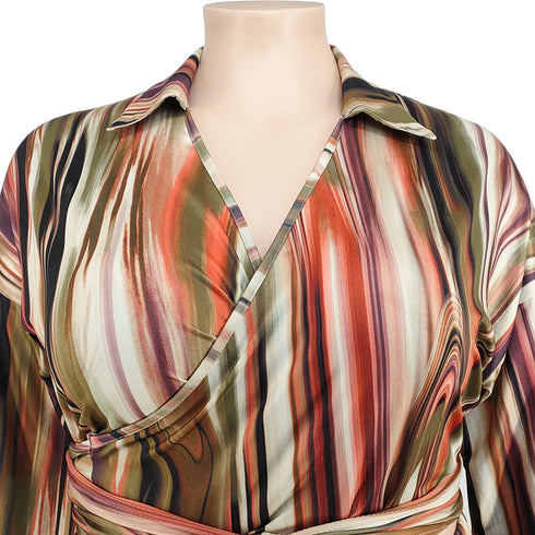 Hot Sale Plus Size Women's Stylish Two Piece Outfits