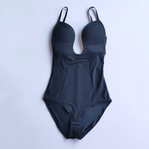 Hot Sale Women's Bodysuits Sleeveless Deep V-Neck Shapewear