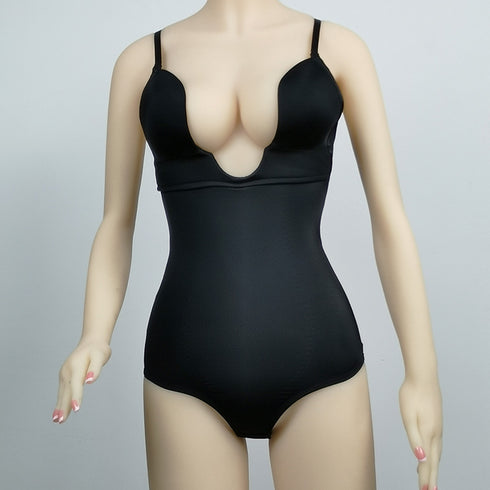 Hot Sale Women's Bodysuits Sleeveless Deep V-Neck Shapewear
