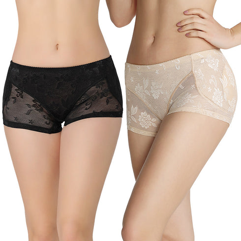 Hot Sale Women's Breathable Panties Hip Pads Boxer Shorts