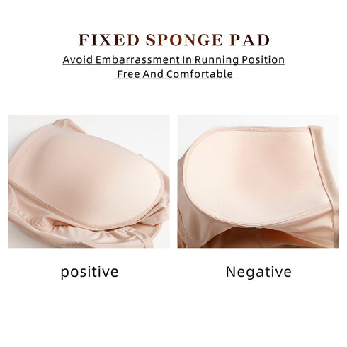 Hot Sale Women's Seamless Hip Pads Panties Underwear