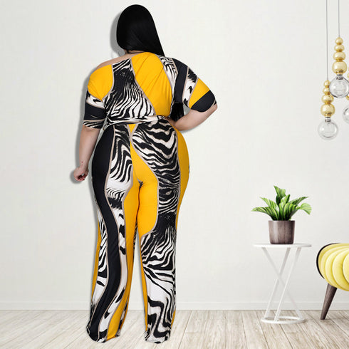 Individuality Lift the Hips Women's Plus Size Jumpsuits