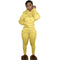 Individuality Women's Hoodie Sports Pants Two Piece Outfit