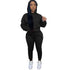 Individuality Women's Hoodie Sports Pants Two Piece Outfit
