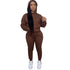 Individuality Women's Hoodie Sports Pants Two Piece Outfit