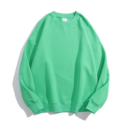Kids Casual Unisex Lightweight Crewneck Sweatshirt for Printing