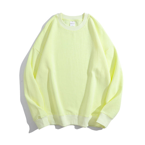 Kids Casual Unisex Lightweight Crewneck Sweatshirt for Printing