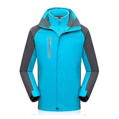 Kids Windproof Hood Winter Snow Coat Rain Jacket