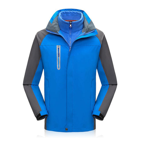 Kids Windproof Hood Winter Snow Coat Rain Jacket