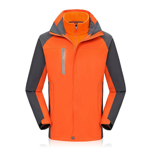 Kids Windproof Hood Winter Snow Coat Rain Jacket