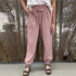 Lantern Casual Pants Women's Pure Color Trousers