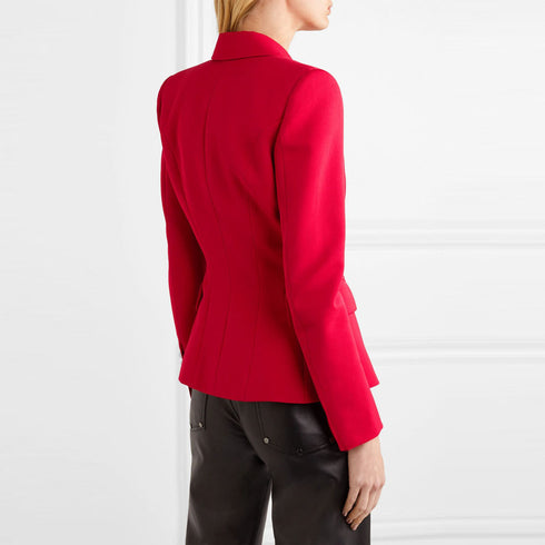 Lapel Collar Coat Long Sleeve Women's Blazers Jackets