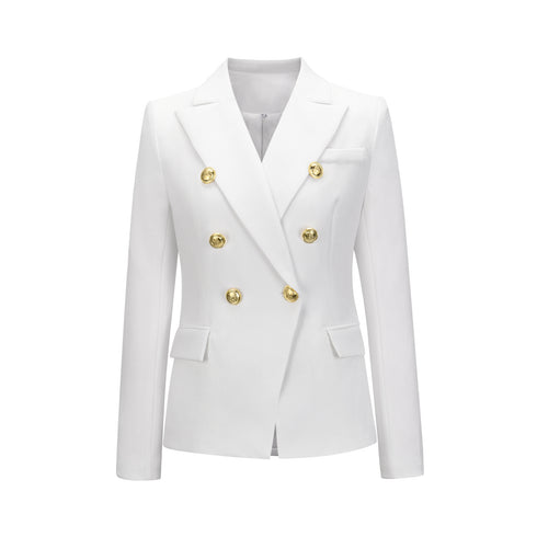 Lapel Collar Coat Long Sleeve Women's Blazers Jackets
