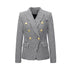 Lapel Collar Coat Long Sleeve Women's Blazers Jackets