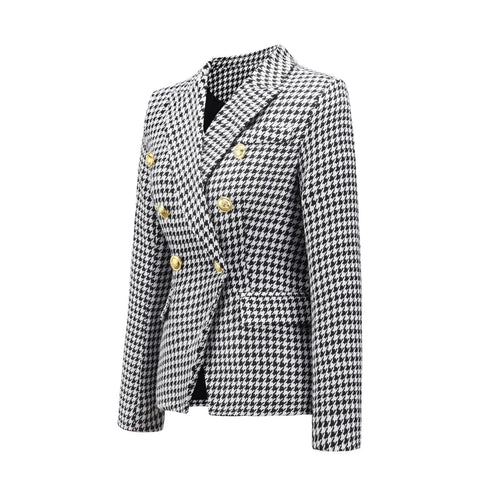 Lapel Collar Coat Long Sleeve Women's Blazers Jackets