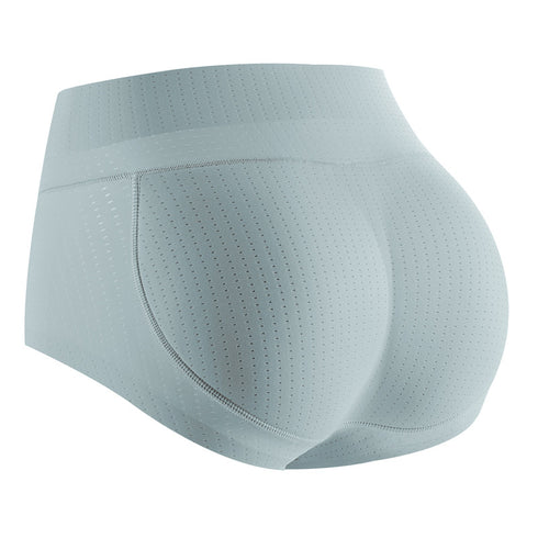 Latex Women's Butt Lifter Hip Pads Mid Waist Panties Underwear