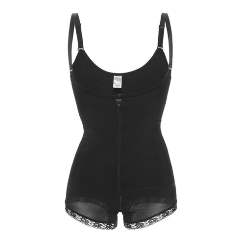 Latex Women's Open Bust Thigh Slimmer Training Body Shaper